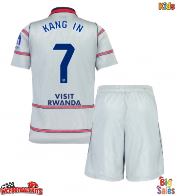 Atletico Madrid Lee Kang-in #7 Replica Third Stadium Kit for Kids 2026-27 Short Sleeve (+ pants)